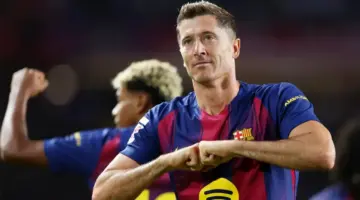 برشلونة يحدد شرطًا لتمديد عقد ليفاندوفسكي